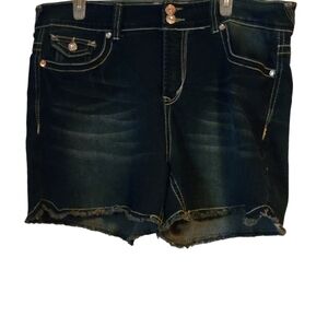 WALLFLOWER PATRIOTIC DENIM SHORTS